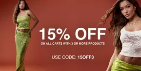 Missguided catalogue in Hastings | 15% Off | 2025-08-04T00:00:00.000Z - 2025-09-09T00:00:00.000Z