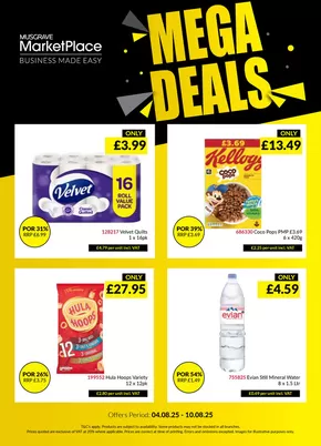 Musgrave MarketPlace catalogue in Belfast | MEGA DEALS | 2025-04-08T00:00:00.000Z - 2025-10-08T00:00:00.000Z