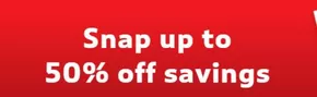 Snap Up To 50% Off Savings