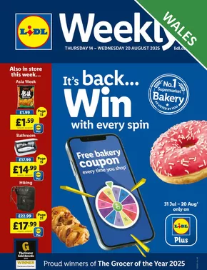 Lidl catalogue in Sutton Coldfield | Attractive special offers for everyone | 2025-08-14T00:00:00.000Z - 2025-08-20T00:00:00.000Z