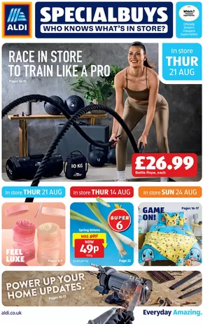 Aldi catalogue | Top offers for smart savers | 2025-08-14T00:00:00.000Z - 2025-08-24T00:00:00.000Z