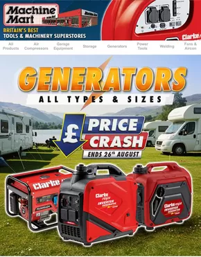 Machine Mart catalogue in Darlington | Generators | 2025-08-18T00:00:00.000Z - 2025-08-26T00:00:00.000Z