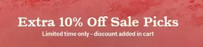 Extra 10% Off Sale Picks