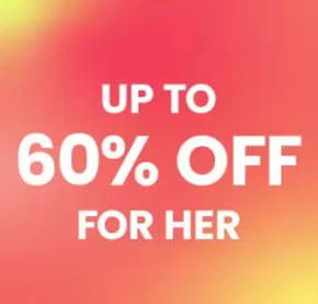 The Fragrance Shop catalogue in Bracknell | Up To 60% Off For Her | 2025-08-21T00:00:00.000Z - 2025-08-31T00:00:00.000Z