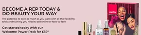 Avon catalogue in Windsor | Become A Rep Today & Do Beauty Your Way | 2025-08-21T00:00:00.000Z - 2025-09-09T00:00:00.000Z