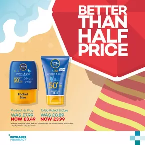 Rowlands Pharmacy catalogue in Shirebrook | Better Than Half Price | 2025-08-21T00:00:00.000Z - 2025-09-09T00:00:00.000Z