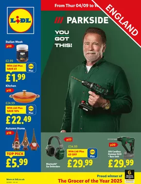 Lidl catalogue in Bristol | Discounts and promotions | 2025-09-04T00:00:00.000Z - 2025-09-10T00:00:00.000Z