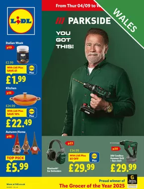 Lidl catalogue in Bristol | Save now with our deals | 2025-09-04T00:00:00.000Z - 2025-09-10T00:00:00.000Z