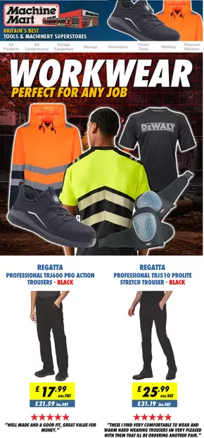 Workwear perfect for any job