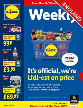 Lidl catalogue in Manchester | New offers to discover | 2025-08-28T00:00:00.000Z - 2025-09-03T00:00:00.000Z