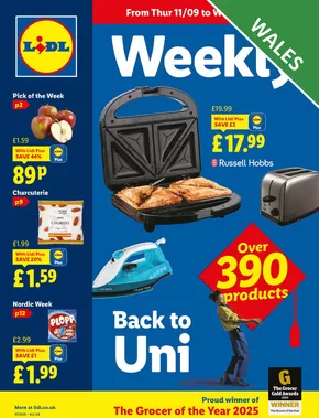 Lidl catalogue in Coalville | Discover attractive offers | 2025-09-11T00:00:00.000Z - 2025-09-17T00:00:00.000Z