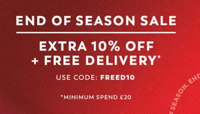 End Of Season Sale