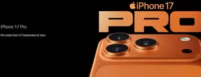 Vodafone catalogue in Southport | iPhone 17 Pro | 2025-09-10T00:00:00.000Z - 2025-09-12T00:00:00.000Z