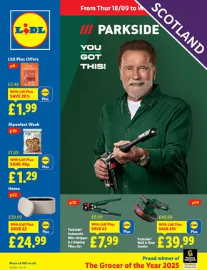 Lidl catalogue in Crewe | Exclusive bargains | 2025-09-18T00:00:00.000Z - 2025-09-24T00:00:00.000Z