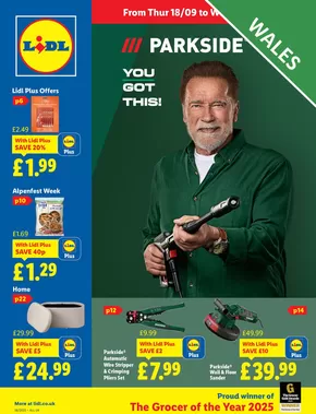 Lidl catalogue in Tain | Attractive special offers for everyone | 2025-09-18T00:00:00.000Z - 2025-09-24T00:00:00.000Z