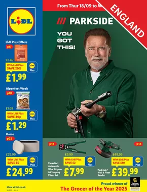 Lidl catalogue in Newport | Attractive special offers for everyone | 2025-09-18T00:00:00.000Z - 2025-09-24T00:00:00.000Z