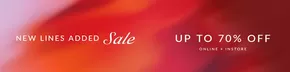 Nwe Lines Added Sale