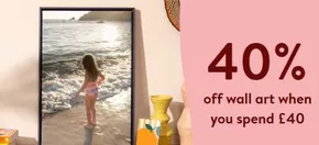 Bonusprint catalogue in Woking | 40% Off Wall Art When You Spend £40 | 2025-09-12T00:00:00.000Z - 2025-09-16T00:00:00.000Z