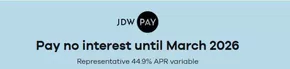 JD Williams catalogue in Porthmadog | Pay No Interes Until March 2026 | 2025-09-16T00:00:00.000Z - 2025-10-18T00:00:00.000Z