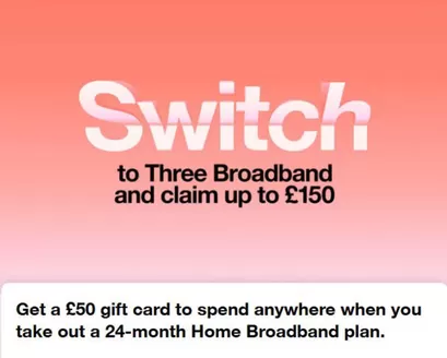 Three catalogue in London | Switch | 2025-09-16T00:00:00.000Z - 2025-12-31T00:00:00.000Z