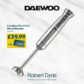 Robert Dyas catalogue in Windsor | Cardless Pro 3-In-1 Hand Blender | 2025-09-18T00:00:00.000Z - 2025-10-20T00:00:00.000Z