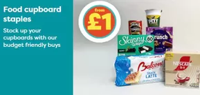 Poundland catalogue in Glasgow | Food Cupboard Staples | 2025-09-18T00:00:00.000Z - 2025-10-17T00:00:00.000Z