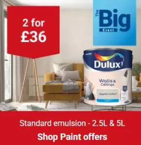 Wickes catalogue in Appley Bridge | Standard Emulsion | 2025-09-18T00:00:00.000Z - 2025-09-29T00:00:00.000Z