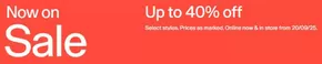 Gap catalogue in Lowestoft | Now Sale | 2025-09-19T00:00:00.000Z - 2025-09-29T00:00:00.000Z