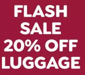The Original Factory Shop catalogue in Penrith | Flash Sale 20% Off Luggage | 2025-09-23T00:00:00.000Z - 2025-10-08T00:00:00.000Z