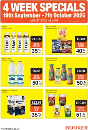 Booker Wholesale catalogue in Chichester | 4 Week Specials | 2025-09-24T00:00:00.000Z - 2025-10-07T00:00:00.000Z