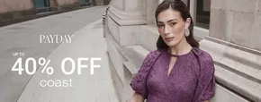 Coast catalogue in Manchester | Up To 40% Off Coast | 2025-09-26T00:00:00.000Z - 2025-10-18T00:00:00.000Z