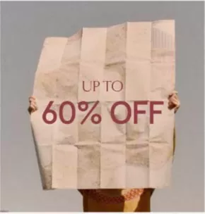 Up To 60% Off!