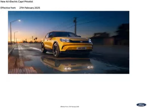 Ford catalogue in Yealmpton | PL New All Electric Capri | 2025-10-01T00:00:00.000Z - 2025-10-15T00:00:00.000Z