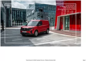 Ford catalogue in Yealmpton | All New PL Transit Courier | 2025-10-01T00:00:00.000Z - 2025-10-15T00:00:00.000Z