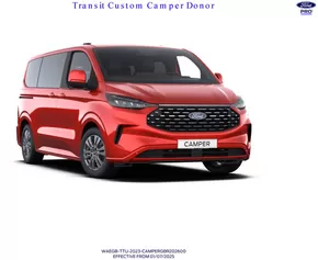 Ford catalogue in Yealmpton | PL All New Custom Camper Donor | 2025-10-01T00:00:00.000Z - 2025-10-15T00:00:00.000Z
