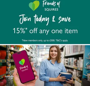 Join Today & Save