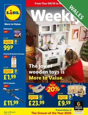 Lidl catalogue in Esher | Our best bargains | 2025-10-09T00:00:00.000Z - 2025-10-15T00:00:00.000Z