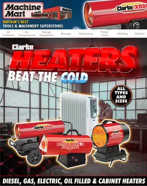 Machine Mart catalogue in Whyteleafe | Clarke Heaters Beat The Cold | 2025-10-06T00:00:00.000Z - 2025-10-07T00:00:00.000Z