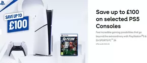 Very catalogue | Save Up To £100 On Selected PS5 Consoles | 2025-10-06T00:00:00.000Z - 2025-10-09T00:00:00.000Z