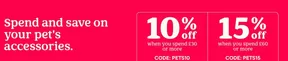 Pets at Home catalogue in Newtownabbey | Spend And Save On Your Pet's Accessories | 2025-10-07T00:00:00.000Z - 2025-10-11T00:00:00.000Z