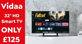 Vida 32'' HD Smart TV Only £125