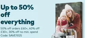 Snapfish catalogue in London | Up To 50% Off Everything. | 2025-10-13T00:00:00.000Z - 2025-10-24T00:00:00.000Z