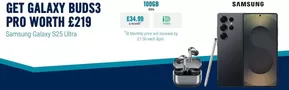 Carphone Warehouse catalogue in Woking | Get Galaxy Buds3 Pro Worth £219 | 2025-10-14T00:00:00.000Z - 2025-10-31T00:00:00.000Z