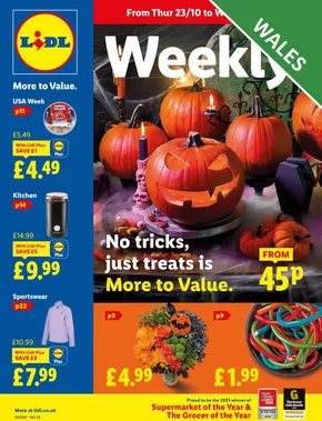 Lidl catalogue in Bishopthorpe | Our best offers for you | 2025-10-23T00:00:00.000Z - 2025-10-29T00:00:00.000Z
