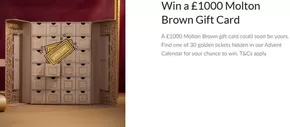 Molton Brown catalogue in Eastbourne | Win A £1000 Molton Brown Gift Card  | 2025-10-17T00:00:00.000Z - 2025-10-30T00:00:00.000Z