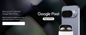 Vodafone catalogue | Save Up To £1.140 With Google Pixel 10 Pro | 2025-10-21T00:00:00.000Z - 2025-10-31T00:00:00.000Z