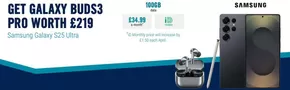 Carphone Warehouse catalogue in Bracknell | Ger Galaxy Buds3 Pro Worth £219 | 2025-10-21T00:00:00.000Z - 2025-11-09T00:00:00.000Z