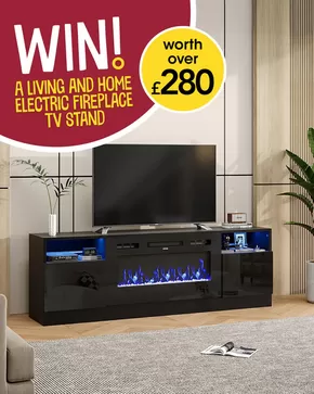 Wilko catalogue in Campbeltown | A Kiving And Home Electric Fireplace Tv Stand | 2025-10-22T00:00:00.000Z - 2025-10-28T00:00:00.000Z
