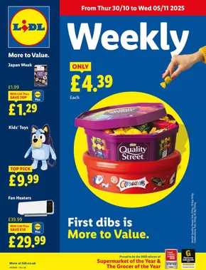 Lidl catalogue in London | New offers to discover | 2025-10-30T00:00:00.000Z - 2025-11-05T00:00:00.000Z
