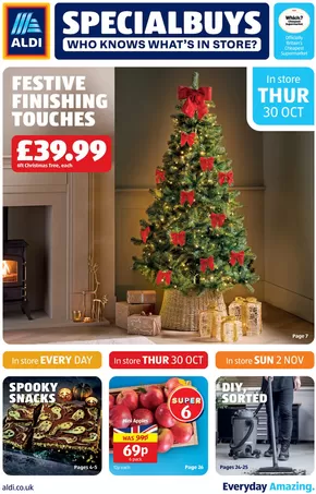 Aldi catalogue in Hullbridge | Our best offers for you | 2025-10-24T00:00:00.000Z - 2025-11-07T00:00:00.000Z